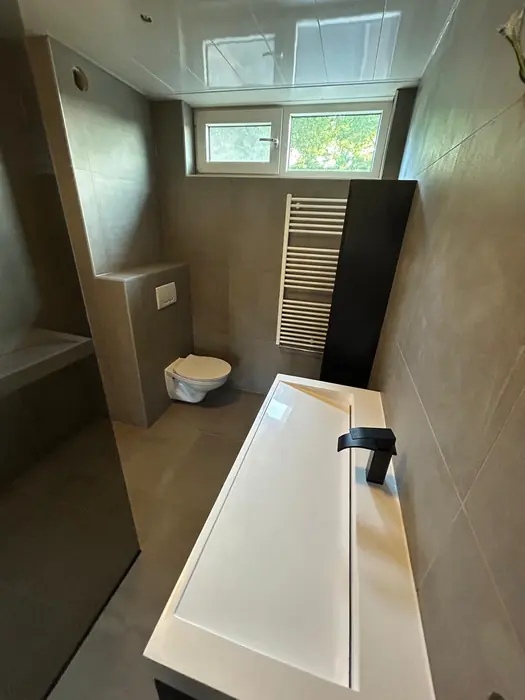 Badkamer na