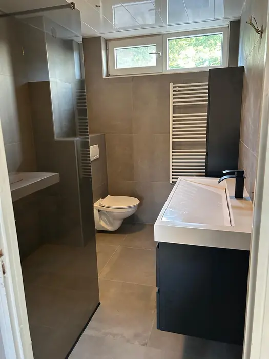 Badkamer na
